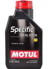 MOTUL SPECIFIC 508.00 / 509.00 SAE 0W20 (1л), 867211