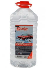 Вода дистиллированная (5л), 502002 - SOLGY