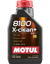 MOTUL 8100 X-CLEAN+ SAE 5W30, 504.00 / 507.00 (1л), 854711