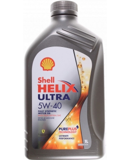 Масло моторное Shell Helix Ultra 5W-40, 1л