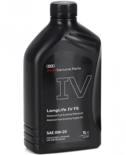 Масло моторное 0W-20 LongLife IV AUDI 508.00 / 509.00 (1л) - GS60577D2