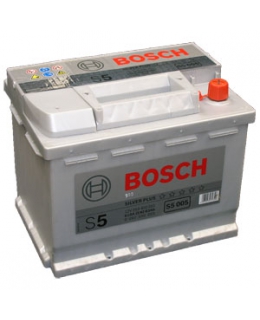 Аккумулятор Bosch S5 Silver Plus 63Ah, EN610, 0092S50050